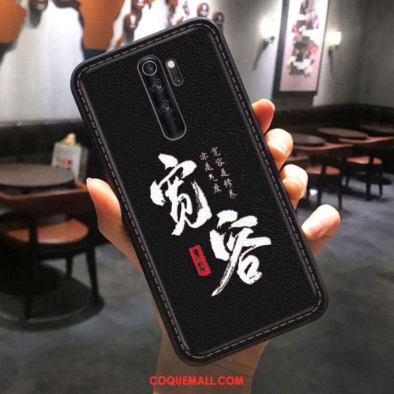 Étui Xiaomi Redmi Note 8 Pro Modèle Fleurie Gaufrage Incassable, Coque Xiaomi Redmi Note 8 Pro Rouge Protection Beige