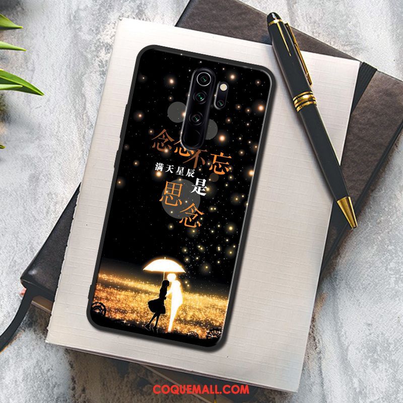 Étui Xiaomi Redmi Note 8 Pro Peinture Téléphone Portable Incassable, Coque Xiaomi Redmi Note 8 Pro Fluide Doux Créatif Beige