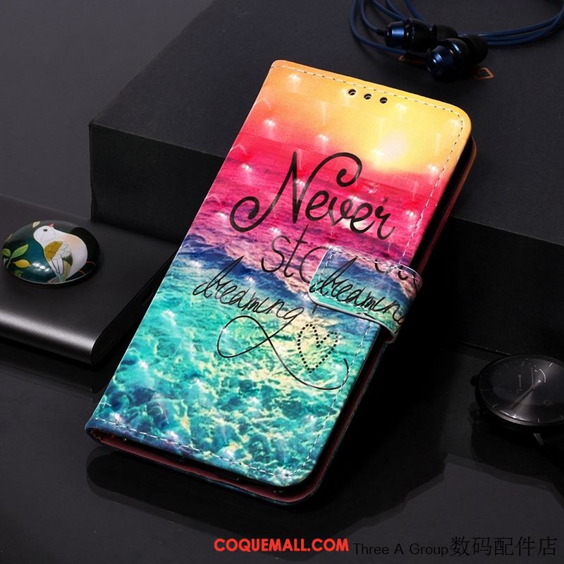 Étui Xiaomi Redmi Note 8 Pro Personnalité En Cuir Charmant, Coque Xiaomi Redmi Note 8 Pro Rouge Téléphone Portable Beige