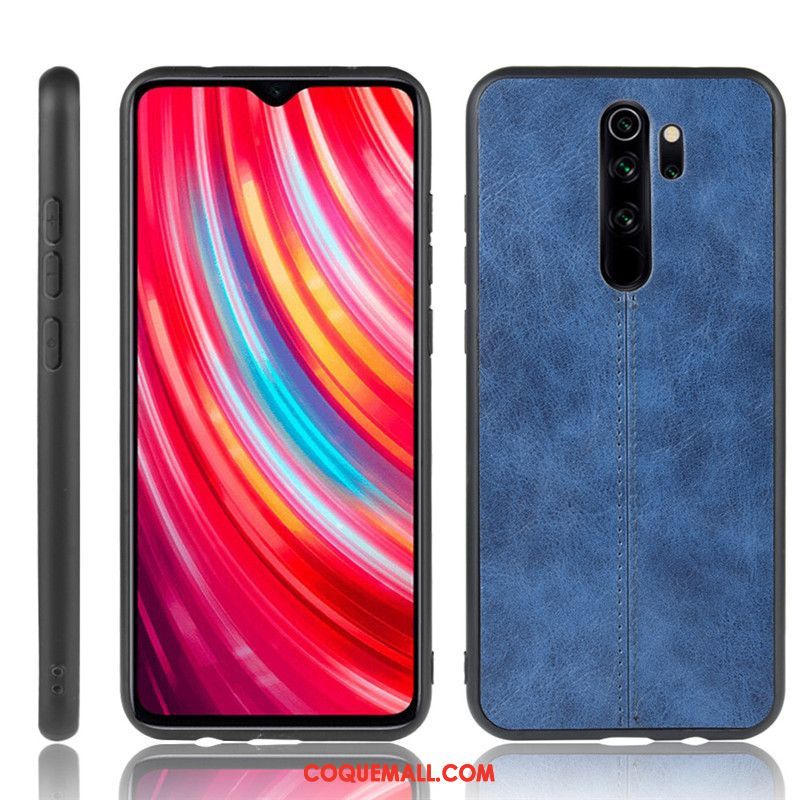 Étui Xiaomi Redmi Note 8 Pro Petit Rouge Téléphone Portable, Coque Xiaomi Redmi Note 8 Pro Noir Difficile Beige