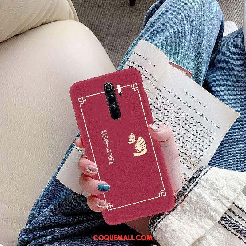 Étui Xiaomi Redmi Note 8 Pro Silicone Très Mince Tempérer, Coque Xiaomi Redmi Note 8 Pro De Fête Fluide Doux Beige