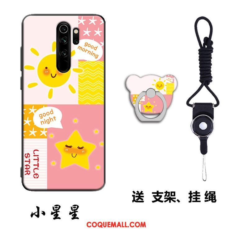 Étui Xiaomi Redmi Note 8 Pro Téléphone Portable Canard Ornements Suspendus, Coque Xiaomi Redmi Note 8 Pro Petit Support Beige