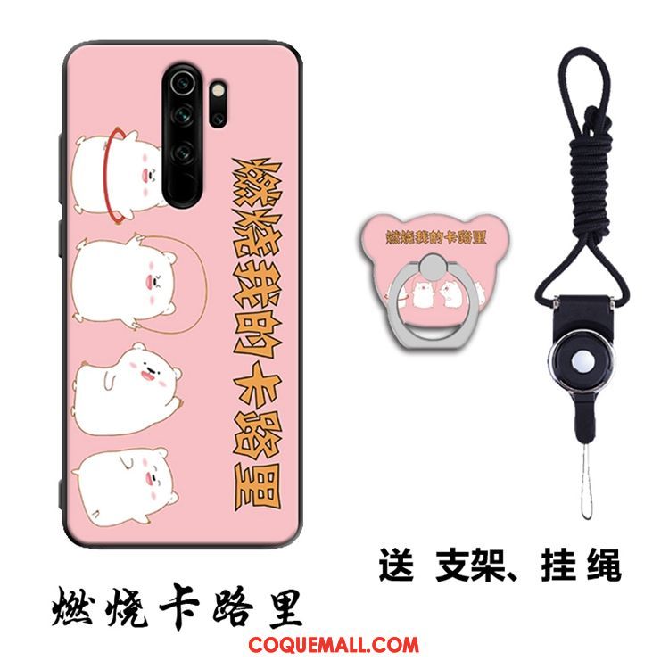 Étui Xiaomi Redmi Note 8 Pro Téléphone Portable Canard Ornements Suspendus, Coque Xiaomi Redmi Note 8 Pro Petit Support Beige