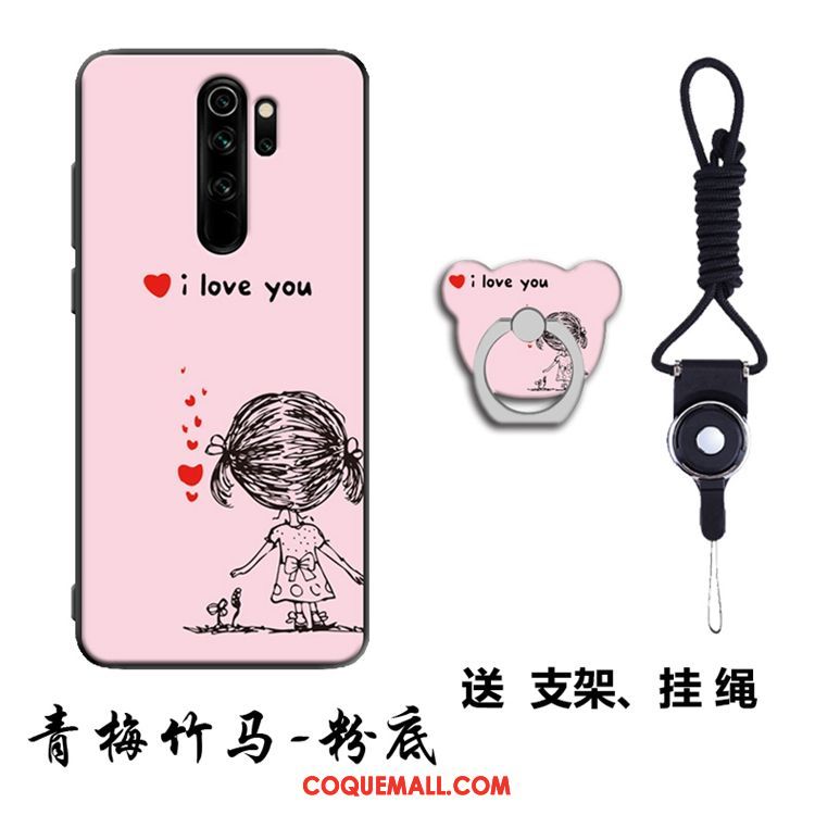 Étui Xiaomi Redmi Note 8 Pro Téléphone Portable Canard Ornements Suspendus, Coque Xiaomi Redmi Note 8 Pro Petit Support Beige