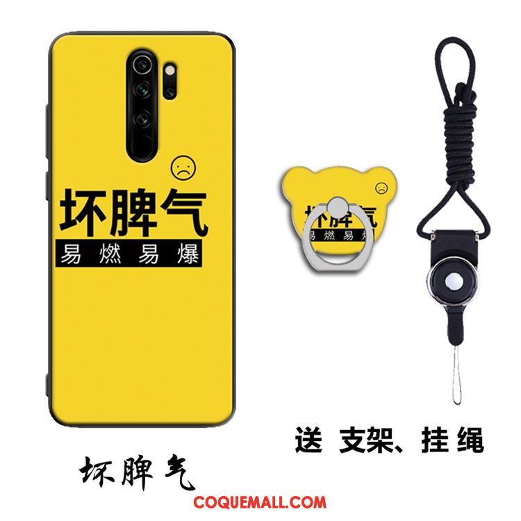 Étui Xiaomi Redmi Note 8 Pro Téléphone Portable Canard Ornements Suspendus, Coque Xiaomi Redmi Note 8 Pro Petit Support Beige