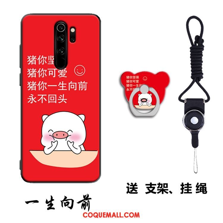 Étui Xiaomi Redmi Note 8 Pro Téléphone Portable Canard Ornements Suspendus, Coque Xiaomi Redmi Note 8 Pro Petit Support Beige