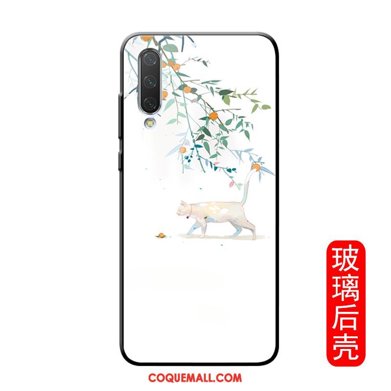 Étui Xiaomi Redmi Note 8t Frais Dessin Animé Miroir, Coque Xiaomi Redmi Note 8t Téléphone Portable Peinte À La Main Beige