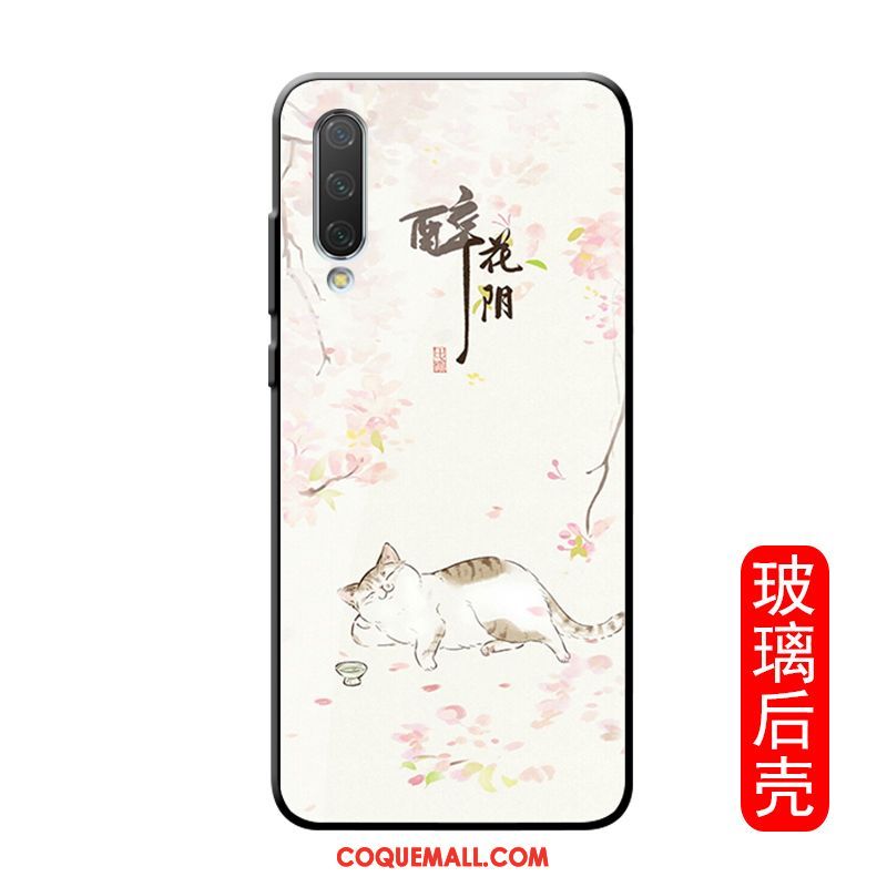 Étui Xiaomi Redmi Note 8t Frais Dessin Animé Miroir, Coque Xiaomi Redmi Note 8t Téléphone Portable Peinte À La Main Beige