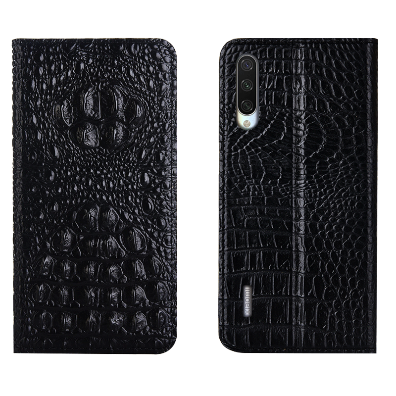 Étui Xiaomi Redmi Note 8t Incassable Protection Téléphone Portable, Coque Xiaomi Redmi Note 8t Crocodile Petit Beige Braun