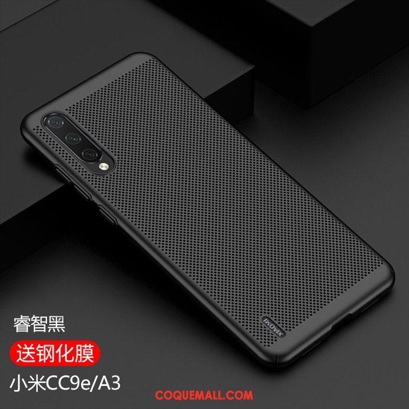 Étui Xiaomi Redmi Note 8t Mesh Refroidissement Incassable, Coque Xiaomi Redmi Note 8t Difficile Bleu Beige