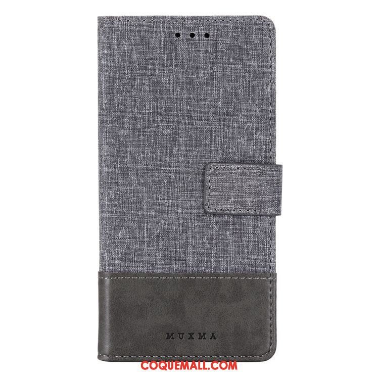 Étui Xiaomi Redmi Note 8t Modèle Fleurie Petit Incassable, Coque Xiaomi Redmi Note 8t En Cuir Carte Beige