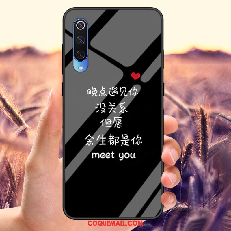 Étui Xiaomi Redmi Note 8t Protection Petit Net Rouge, Coque Xiaomi Redmi Note 8t Verre Trempé Verre Beige