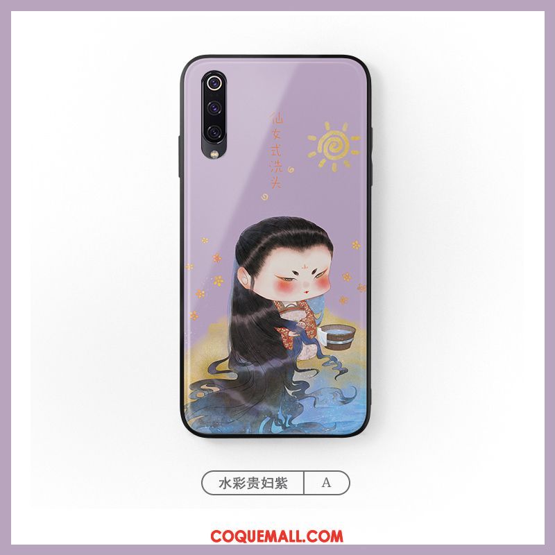 Étui Xiaomi Redmi Note 8t Rouge Tendance Style Chinois, Coque Xiaomi Redmi Note 8t Protection Téléphone Portable Beige