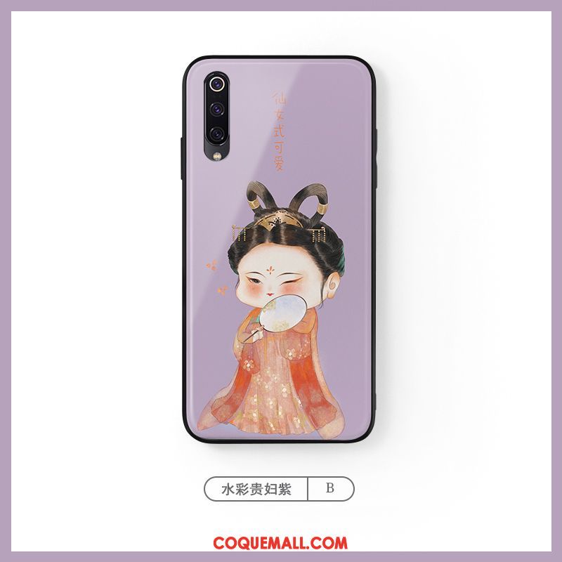 Étui Xiaomi Redmi Note 8t Rouge Tendance Style Chinois, Coque Xiaomi Redmi Note 8t Protection Téléphone Portable Beige