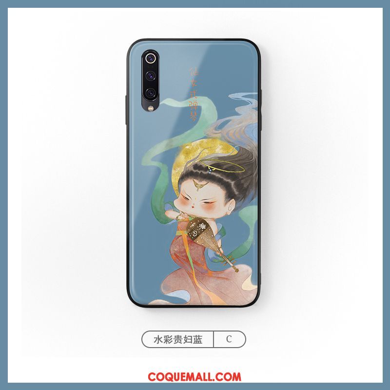 Étui Xiaomi Redmi Note 8t Rouge Tendance Style Chinois, Coque Xiaomi Redmi Note 8t Protection Téléphone Portable Beige