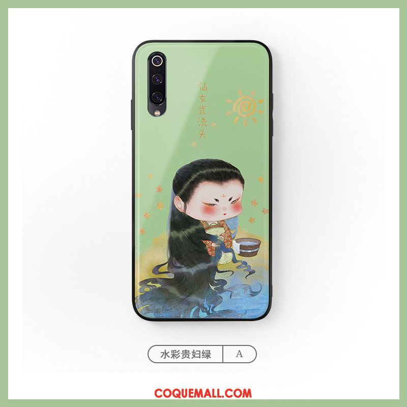 Étui Xiaomi Redmi Note 8t Rouge Tendance Style Chinois, Coque Xiaomi Redmi Note 8t Protection Téléphone Portable Beige