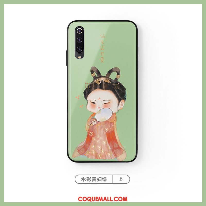 Étui Xiaomi Redmi Note 8t Rouge Tendance Style Chinois, Coque Xiaomi Redmi Note 8t Protection Téléphone Portable Beige