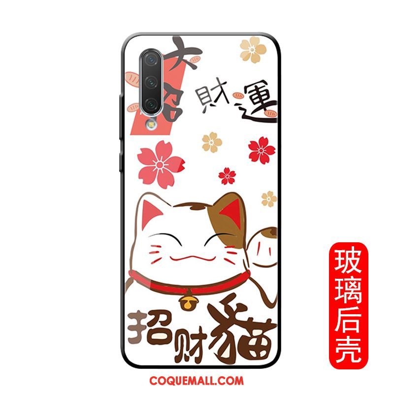 Étui Xiaomi Redmi Note 8t Simple Blanc Verre, Coque Xiaomi Redmi Note 8t Net Rouge Petit Beige