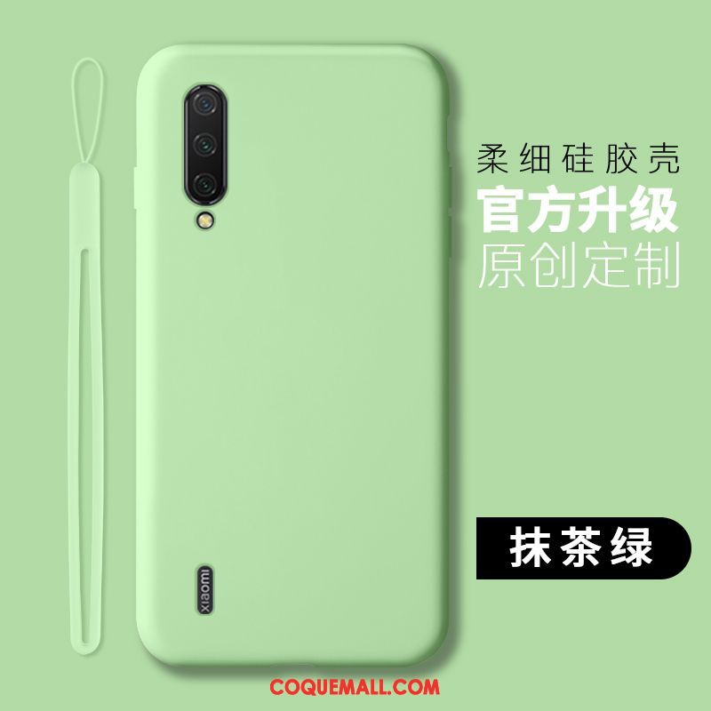 Étui Xiaomi Redmi Note 8t Simple Bordure Fluide Doux, Coque Xiaomi Redmi Note 8t Protection Incassable Beige