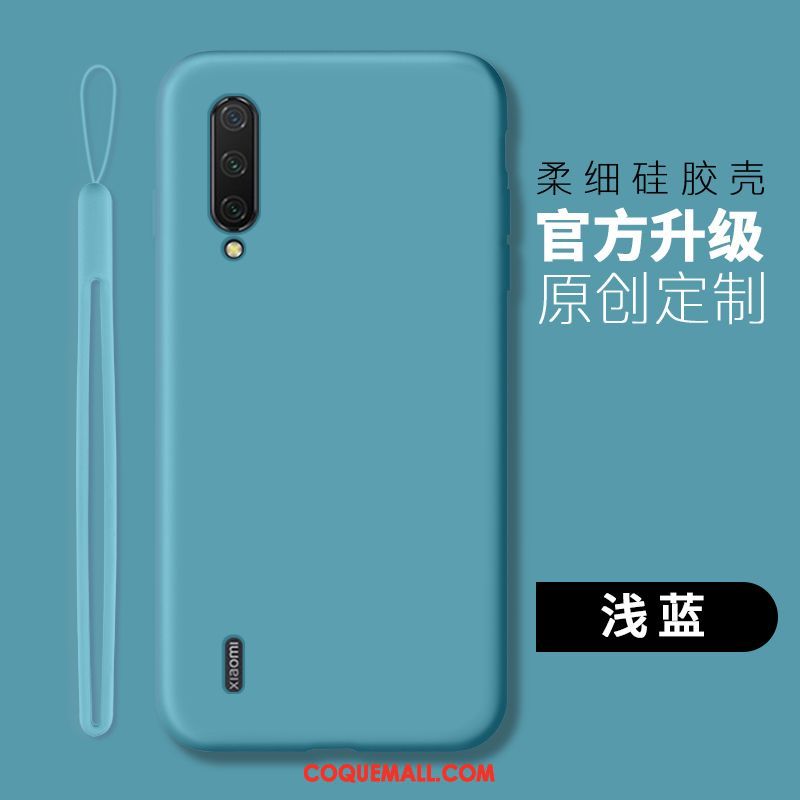 Étui Xiaomi Redmi Note 8t Simple Bordure Fluide Doux, Coque Xiaomi Redmi Note 8t Protection Incassable Beige