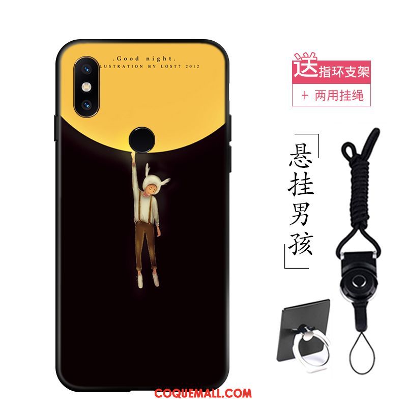 Étui Xiaomi Redmi S2 Abstrait Fluide Doux Silicone, Coque Xiaomi Redmi S2 Art Bleu Beige