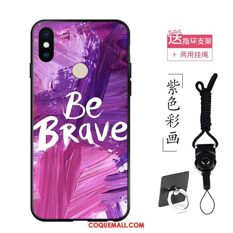 Étui Xiaomi Redmi S2 Couleur Fluide Doux Peinture À L'huile, Coque Xiaomi Redmi S2 Silicone Art Beige