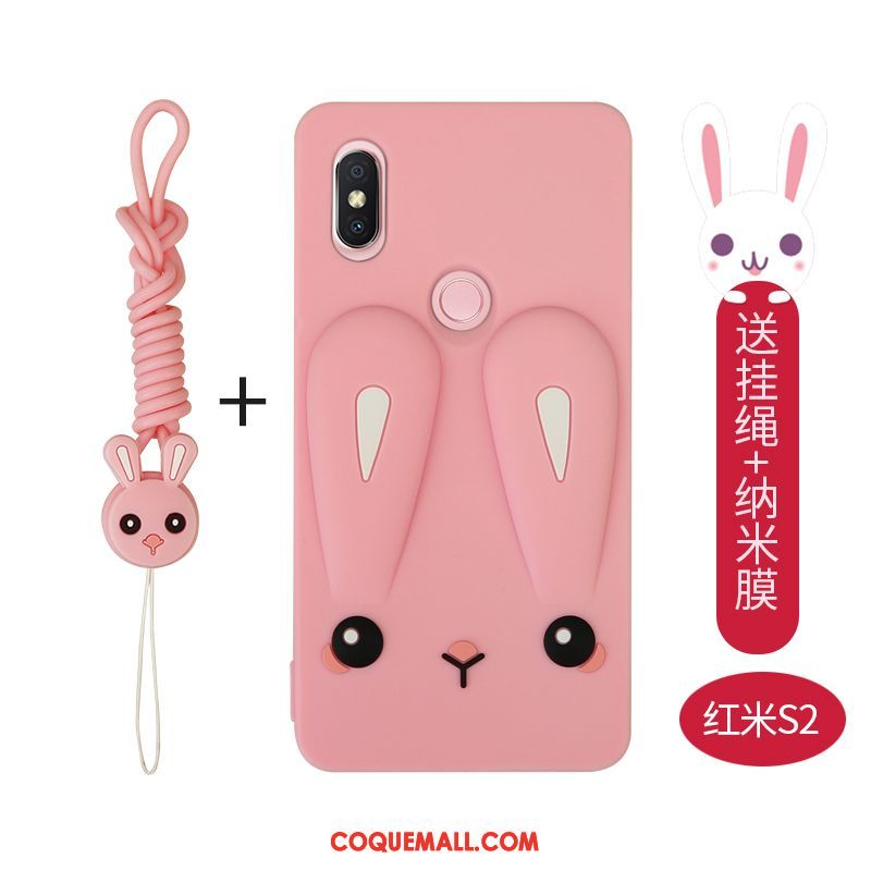 Étui Xiaomi Redmi S2 Marque De Tendance Silicone Créatif, Coque Xiaomi Redmi S2 Charmant Téléphone Portable Beige