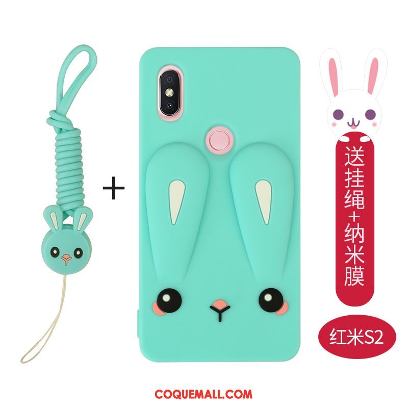 Étui Xiaomi Redmi S2 Marque De Tendance Silicone Créatif, Coque Xiaomi Redmi S2 Charmant Téléphone Portable Beige