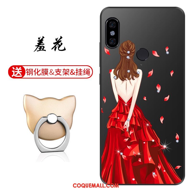 Étui Xiaomi Redmi S2 Personnalisé Téléphone Portable Rouge, Coque Xiaomi Redmi S2 Fluide Doux Incassable Beige