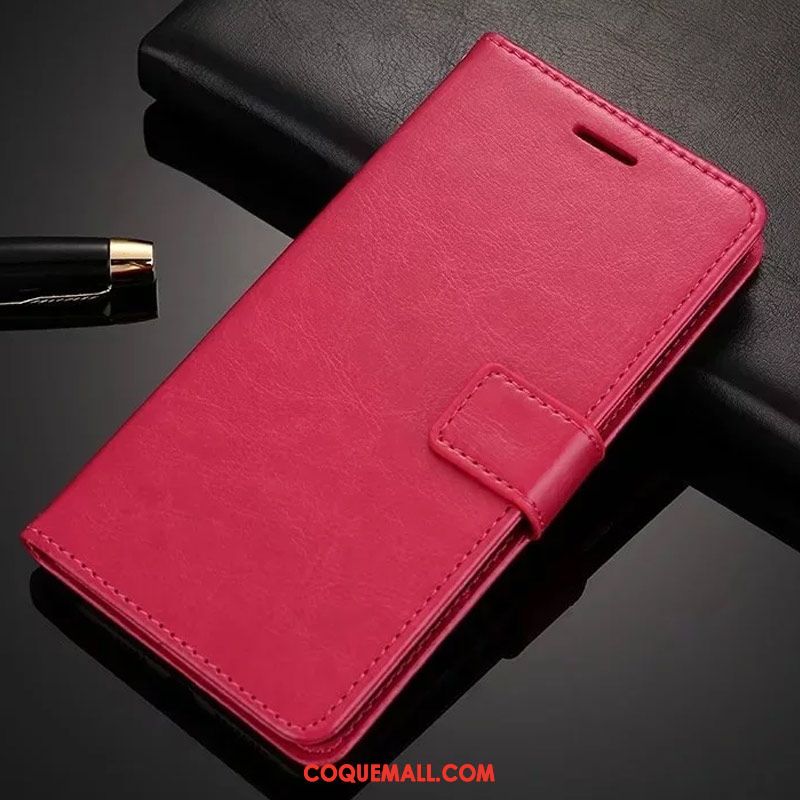 Étui Xiaomi Redmi S2 Protection Or Étui En Cuir, Coque Xiaomi Redmi S2 Silicone Rouge Beige