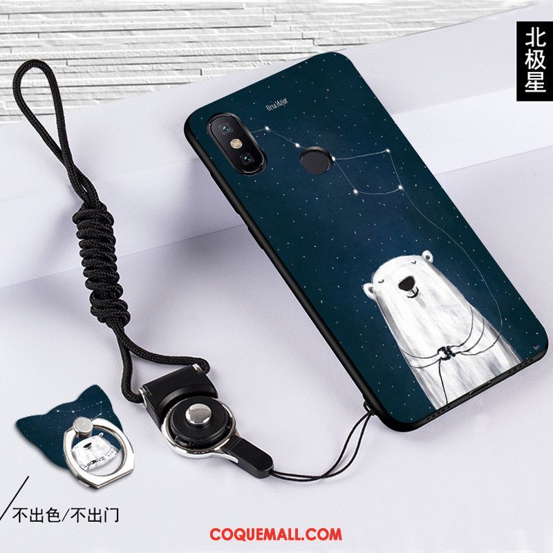 Étui Xiaomi Redmi S2 Protection Rouge Silicone, Coque Xiaomi Redmi S2 Ornements Suspendus Téléphone Portable Beige
