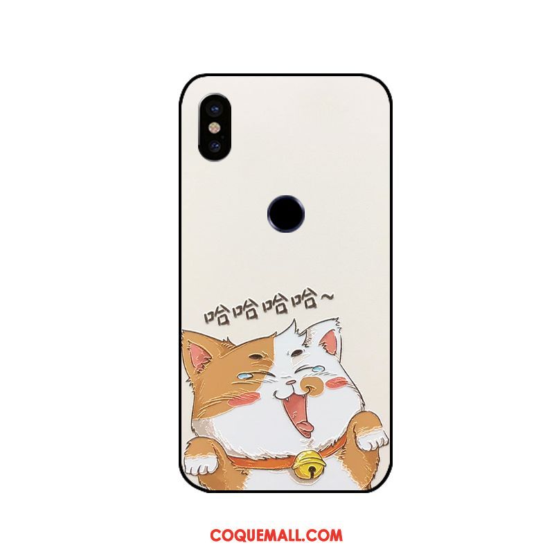 Étui Xiaomi Redmi S2 Rouge Personnalité Ornements Suspendus, Coque Xiaomi Redmi S2 Dessin Animé Gaufrage Beige