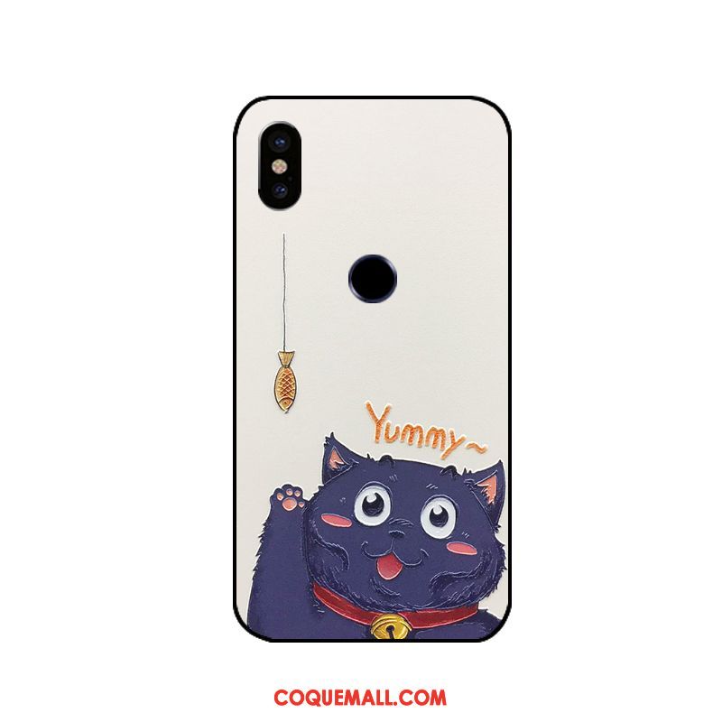 Étui Xiaomi Redmi S2 Rouge Personnalité Ornements Suspendus, Coque Xiaomi Redmi S2 Dessin Animé Gaufrage Beige