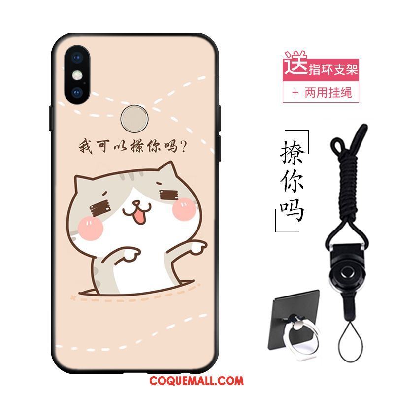 Étui Xiaomi Redmi S2 Silicone Téléphone Portable Dragon, Coque Xiaomi Redmi S2 Fluide Doux Bleu Beige