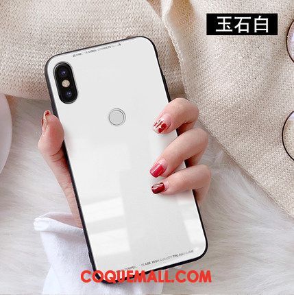 Étui Xiaomi Redmi S2 Tempérer Téléphone Portable Rouge, Coque Xiaomi Redmi S2 Verre Petit Beige