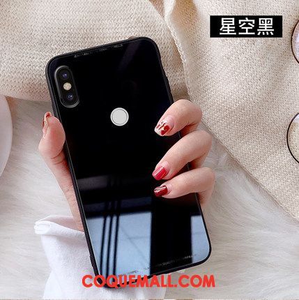 Étui Xiaomi Redmi S2 Tempérer Téléphone Portable Rouge, Coque Xiaomi Redmi S2 Verre Petit Beige