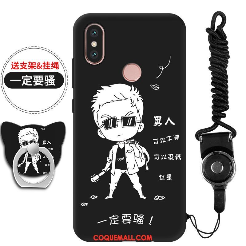 Étui Xiaomi Redmi S2 Tendance Dessin Animé Jaune, Coque Xiaomi Redmi S2 Silicone Créatif Beige