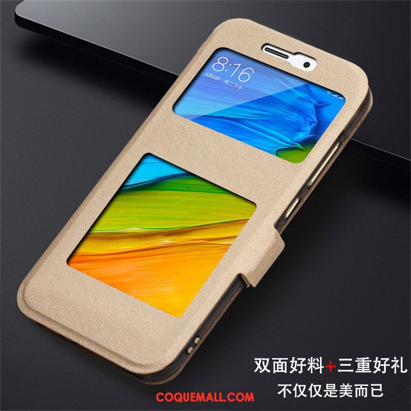 Étui Xiaomi Redmi S2 Tout Compris Tendance Fluide Doux, Coque Xiaomi Redmi S2 Incassable Clamshell Beige