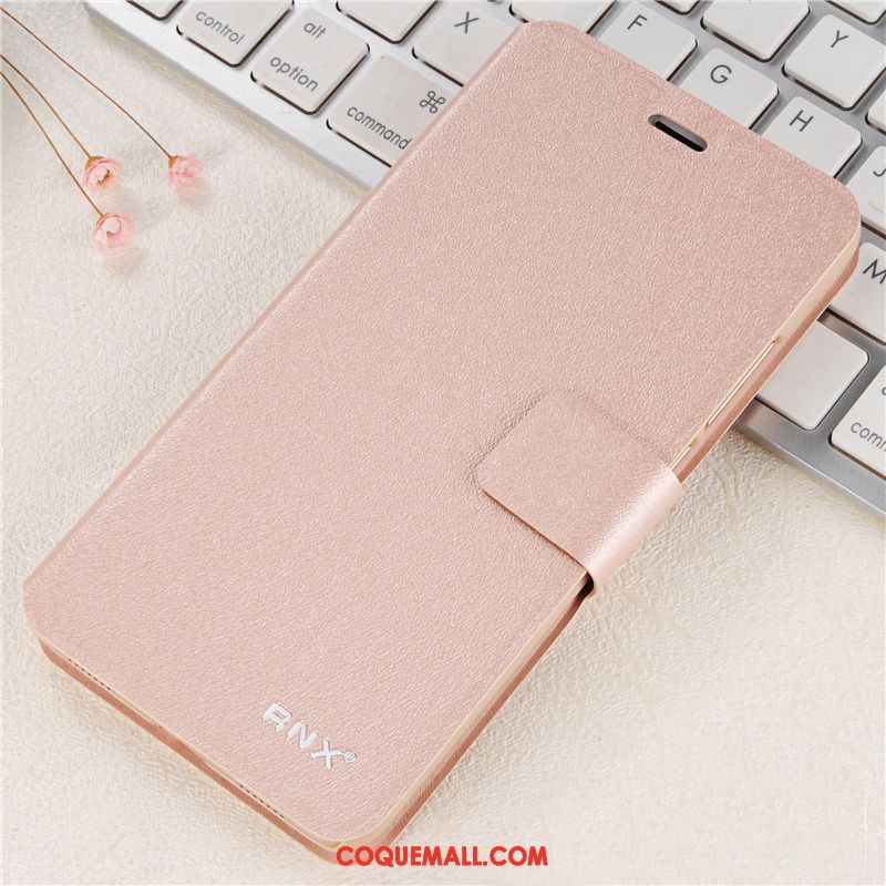 Étui Xiaomi Redmi S2 Téléphone Portable Protection Incassable, Coque Xiaomi Redmi S2 Étui En Cuir Rouge Beige