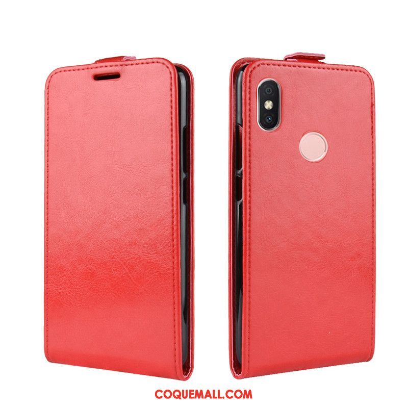Étui Xiaomi Redmi S2 Étui En Cuir Noir Rouge, Coque Xiaomi Redmi S2 Incassable Silicone Beige