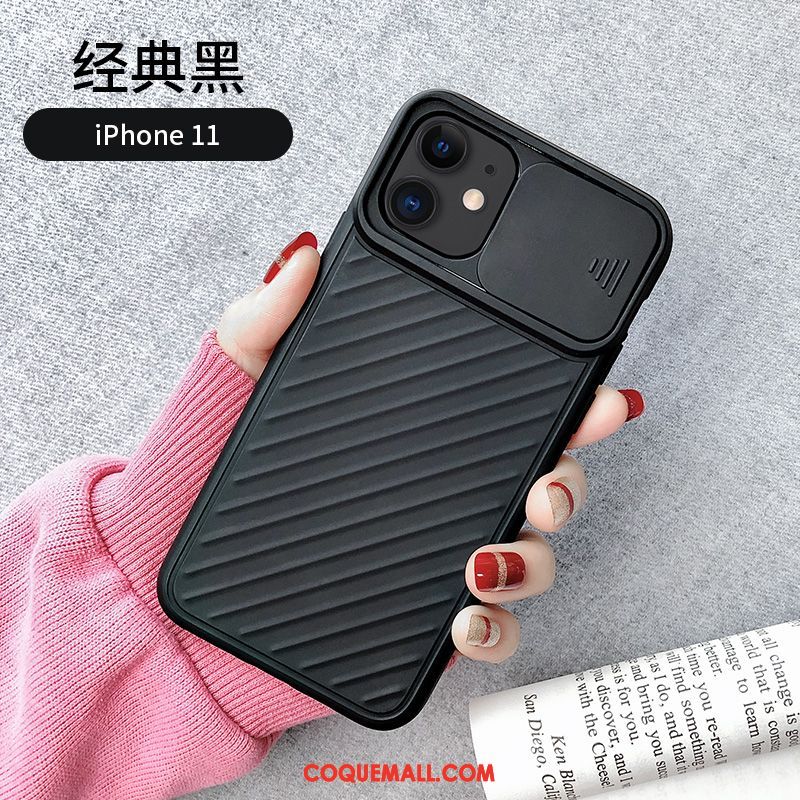 Étui iPhone 11 Créatif Silicone Téléphone Portable, Coque iPhone 11 Marque De Tendance Sac