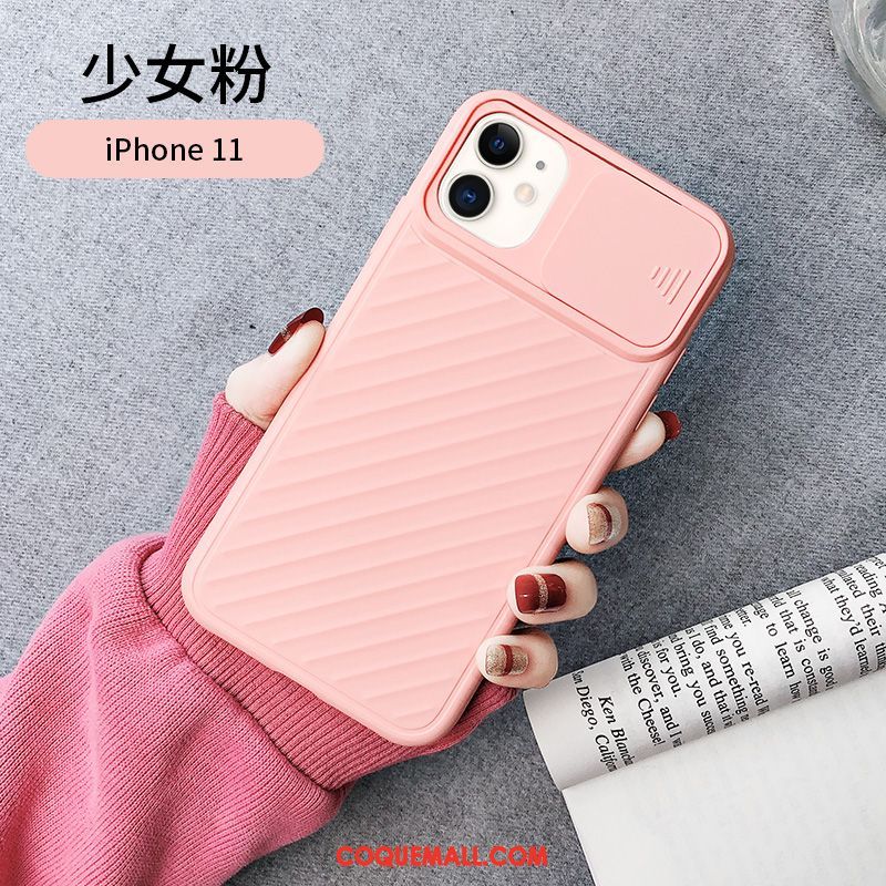 Étui iPhone 11 Créatif Silicone Téléphone Portable, Coque iPhone 11 Marque De Tendance Sac