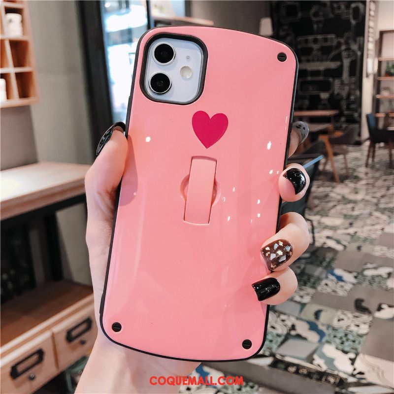 Étui iPhone 11 Incassable Amour Simple, Coque iPhone 11 Difficile Silicone