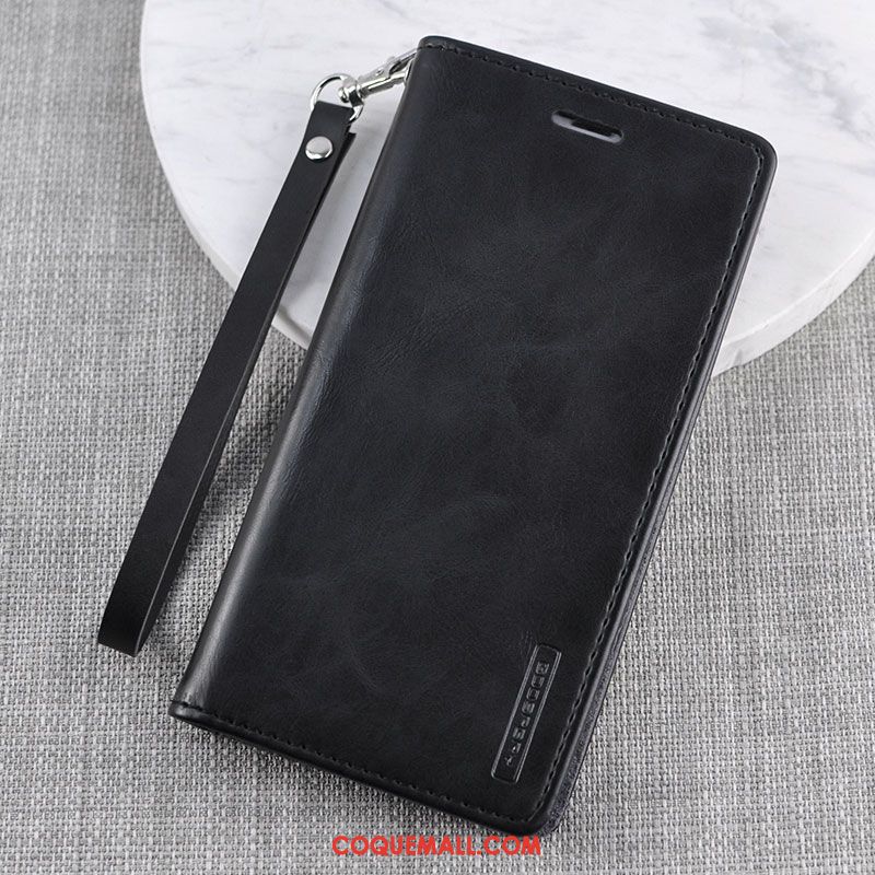 Étui iPhone 11 Portefeuille Fluide Doux Clamshell, Coque iPhone 11 Incassable Téléphone Portable Braun