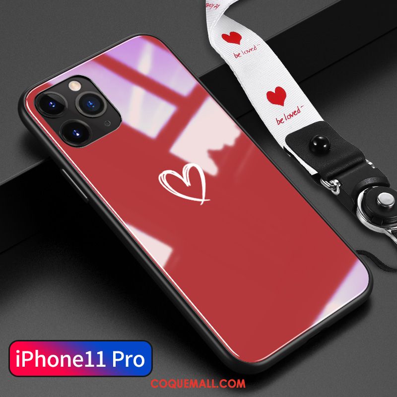 Étui iPhone 11 Pro Amour Tout Compris Silicone, Coque iPhone 11 Pro Tendance Noir