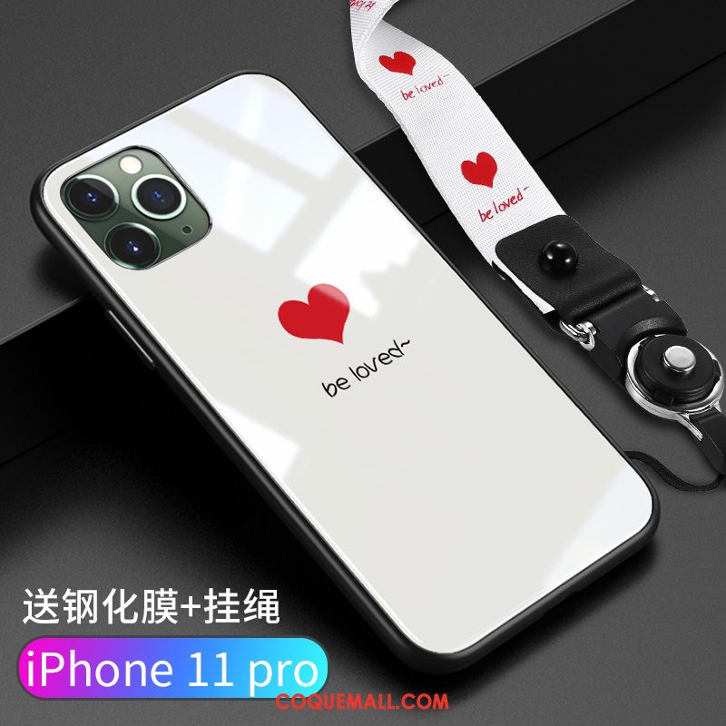 Étui iPhone 11 Pro Amour Tout Compris Silicone, Coque iPhone 11 Pro Tendance Noir