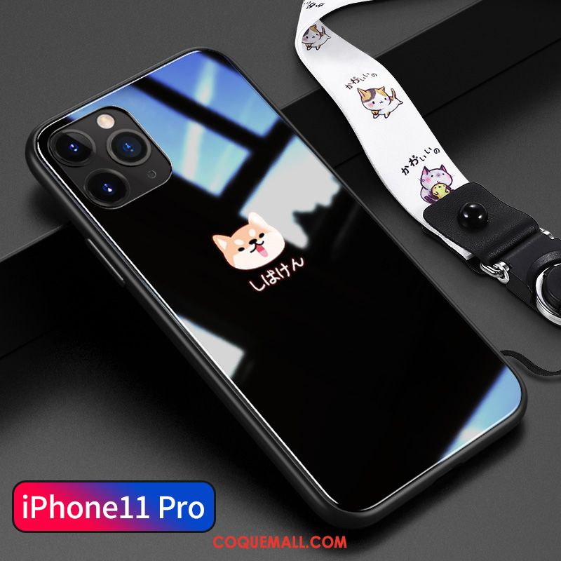 Étui iPhone 11 Pro Amour Tout Compris Silicone, Coque iPhone 11 Pro Tendance Noir