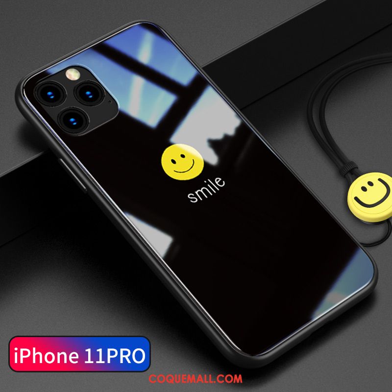 Étui iPhone 11 Pro Amour Tout Compris Silicone, Coque iPhone 11 Pro Tendance Noir