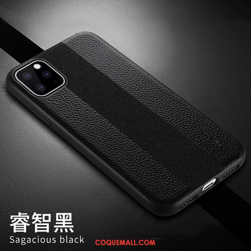 Étui iPhone 11 Pro En Cuir Tout Compris Protection, Coque iPhone 11 Pro Téléphone Portable Marque De Tendance