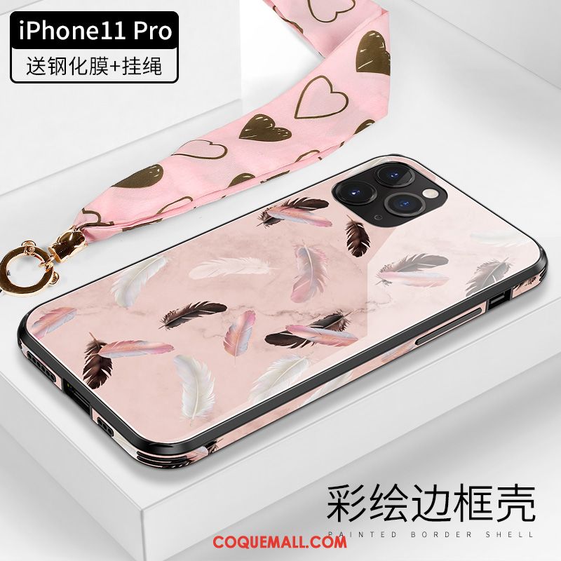 Étui iPhone 11 Pro Incassable Protection Élégant, Coque iPhone 11 Pro Très Mince Téléphone Portable